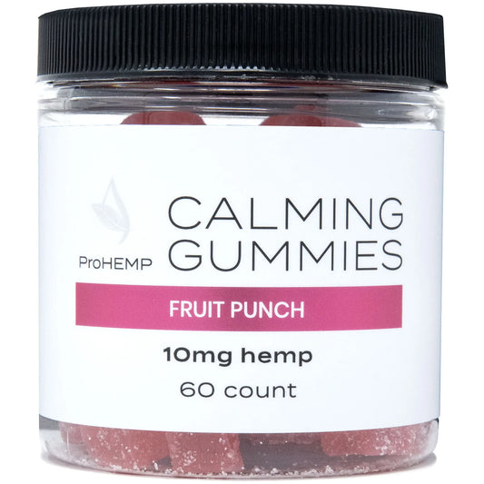 600 mg Calming Gummies - Fruit Punch